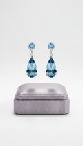 Eternal Sparkle Crystal Drop Earrings