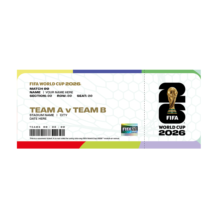 FIFA World Cup 2026™ NY/NJ Host City Replica Ticket