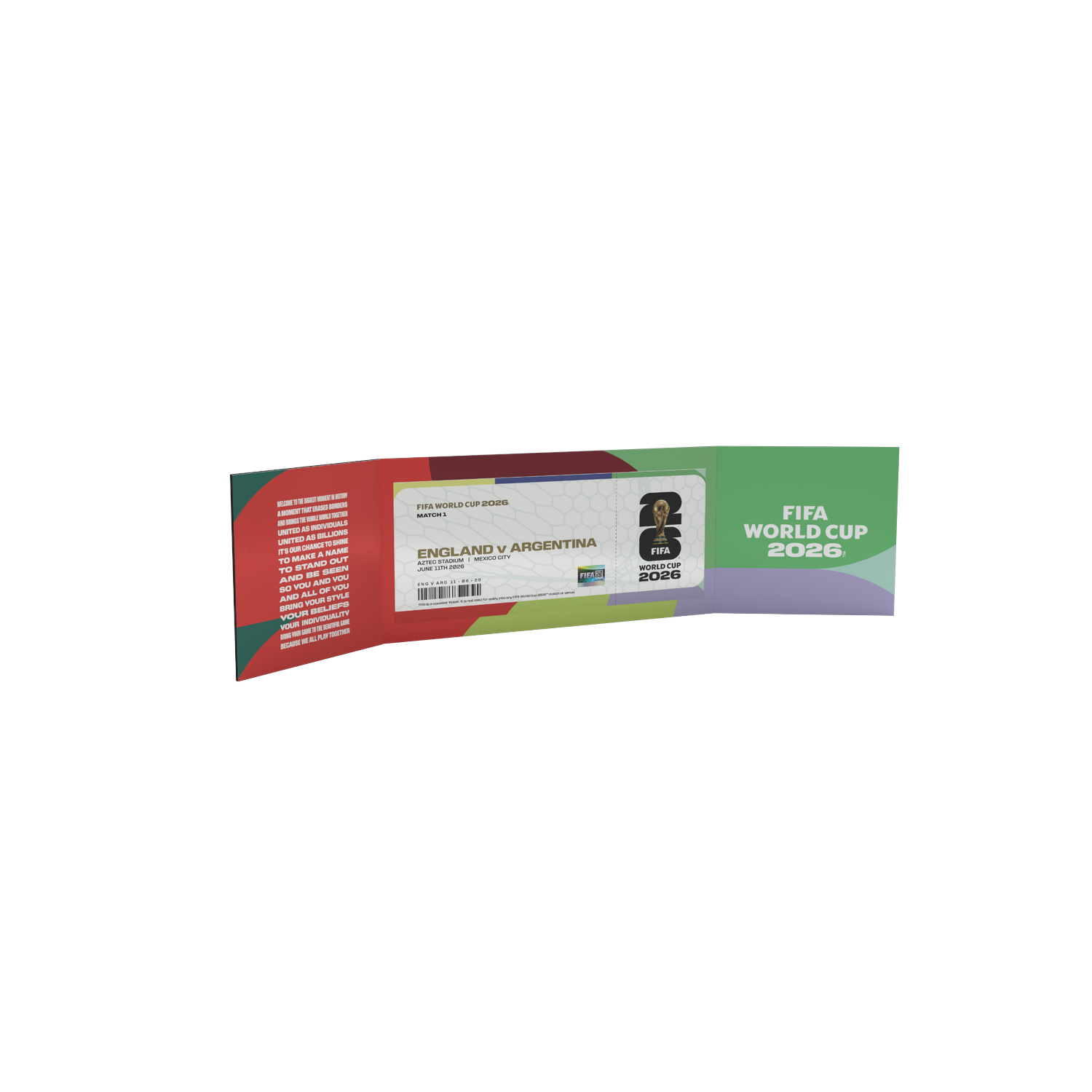 FIFA World Cup 2026™ NY/NJ Host City Replica Ticket
