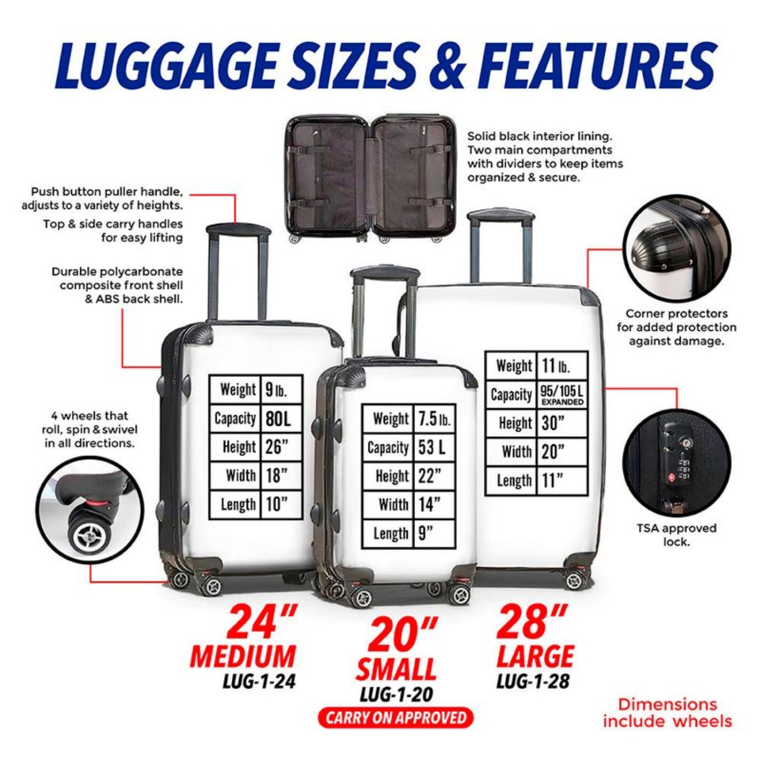 FIFA World Cup 2026™ France 20" Suitcase