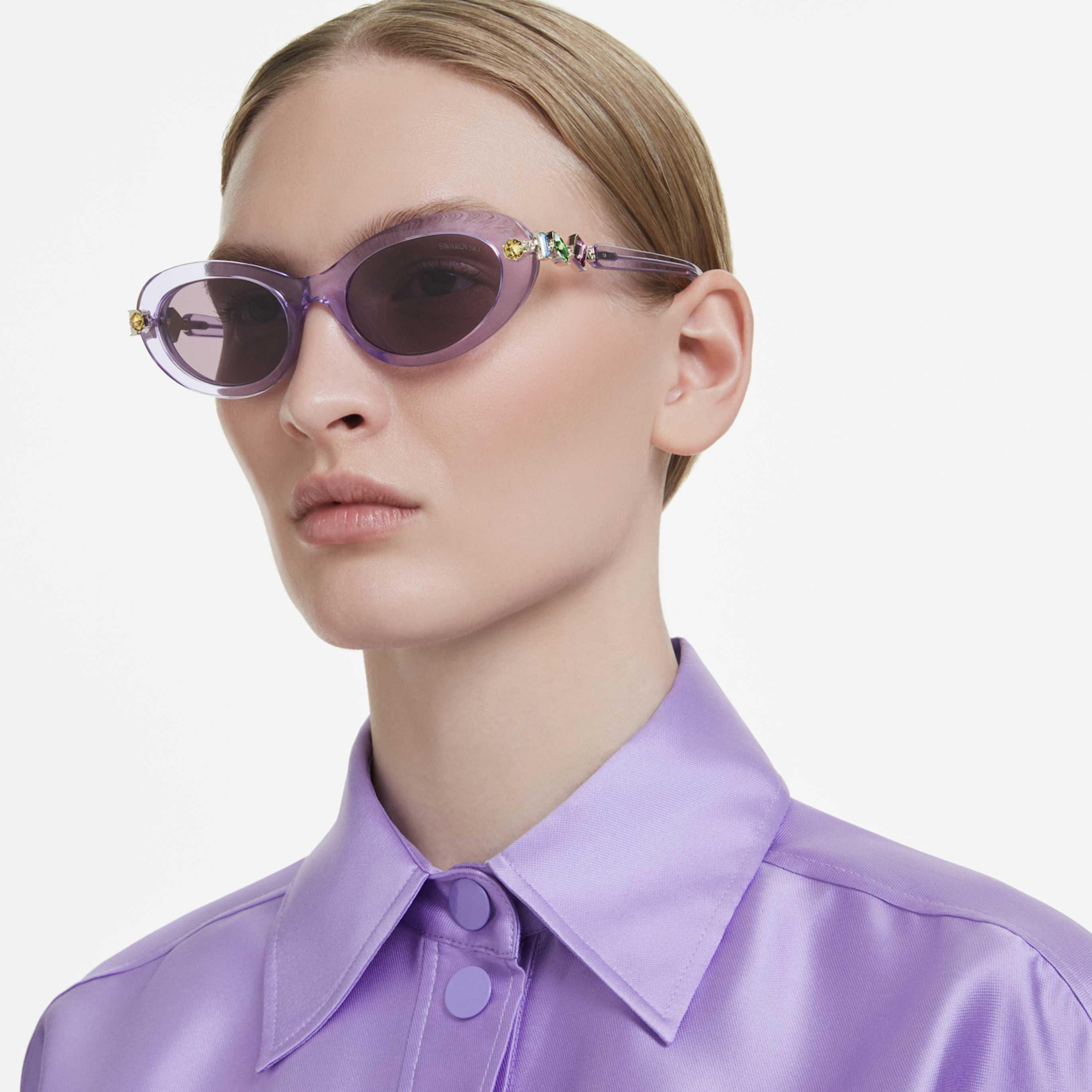 Swarovski Sunglasses Oval shape, Pink